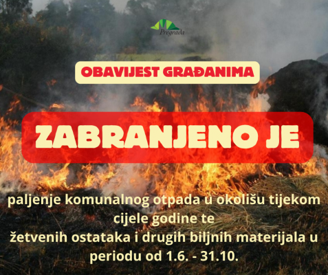 zabranjeno spaljivanje