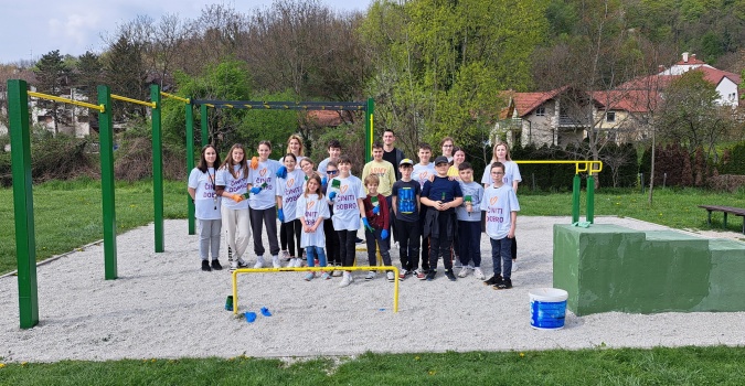 Akcija bojanja kunaparka