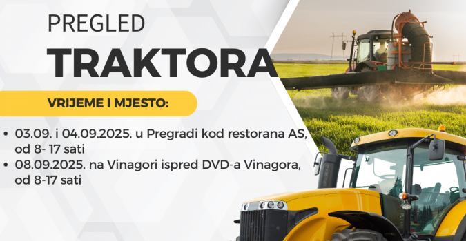 tehnički pregled traktora